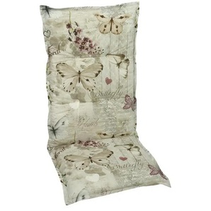 GO-DE Auflage  Sommerfugl ¦ beige ¦ Maße (cm): B: 50 H: 6