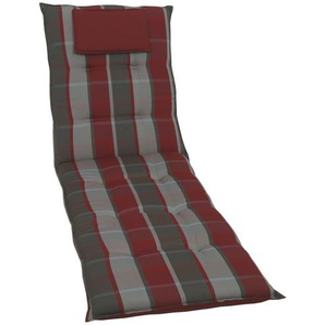 GO-DE Wendeauflage Turno ¦ rot ¦ Maße (cm): B: 60 H: 7