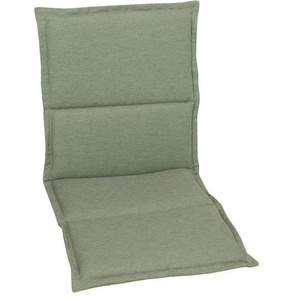 GO-DE Sesselauflage nieder 98x48cm Polyester Grün