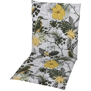 GO-DE Sesselauflage niedrig - beige - Materialmix - 50 cm - 98 cm - cm 5,0 | Möbel Kraft