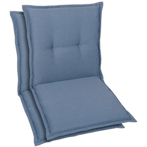 GO-DE Sitzauflage, (Spar-Set, 2 St), Maße ca.: 50 cm x 100 cm x 7 cm