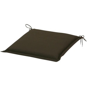 GO-DE Sitzkissen - braun - Materialmix - 47 cm - 5 cm | Möbel Kraft