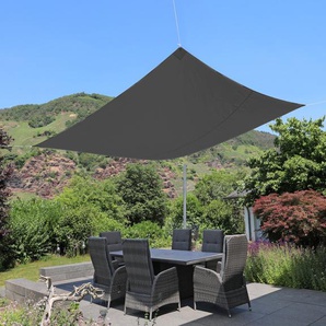 Go-De Sonnensegel Quadratisch Anthrazit 360 x 360 cm GLO691251865