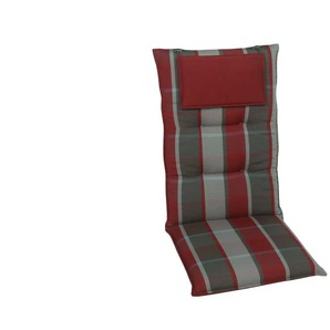 GO-DE Wendeauflage Turno - rot - Materialmix - 50 cm - 7 cm | Möbel Kraft