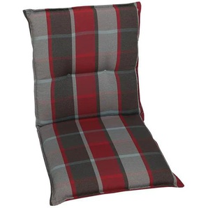 GO-DE Wendeauflage Turno - rot - Materialmix - 50 cm - 7 cm | Möbel Kraft