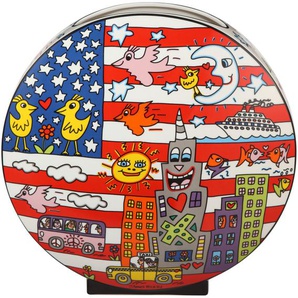 Goebel Dekovase Rizzi, Pop Art, Porzellan, James Rizzi - Living in the USA