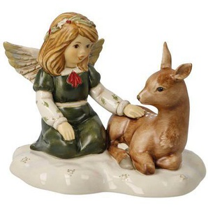 Goebel Engelfigur Engel - Beschützt sollst Du sein, Weihnachtsdeko, Höhe ca. 11 cm (1 St), Sammlerfigur, Weihnachtsfigur, Dekofigur aus Steingut