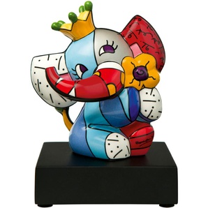 Sammelfigur GOEBEL Spring Elephant Dekofiguren Gr. B/H/T: 6 cm x 13,5 cm x 10 cm, bunt Sammlerfiguren Dekofiguren