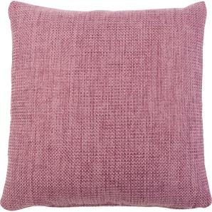 Kissenhüllen GÖZZE Dallas Kissenbezüge Gr. B/L: 60 cm x 60 cm, 2 St., Polyester, rosa (altrosa) Kissenbezüge uni in vielen Farben