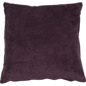 Kissenhüllen GÖZZE Muri Kissenbezüge Gr. B/L: 40 cm x 40 cm, 2 St., Polyester, lila (brombeer) Kissenbezüge uni in vielen Unifarben