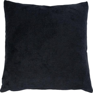 Kissenhüllen GÖZZE Muri Kissenbezüge Gr. B/L: 60 cm x 60 cm, 2 St., Polyester, schwarz Kissenbezüge uni in vielen Unifarben