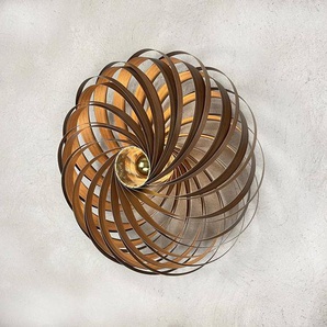 Gofurnit Veneria Wandleuchte, Nussbaum, Ø 70 cm VEN-NUS-70C-WUD