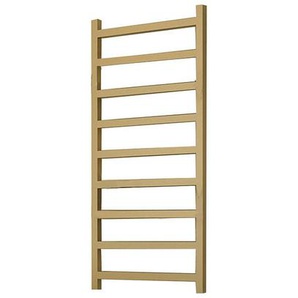 Goldfarbener elektrischer heizkorper, 720 mm hoch und 500 mm breit - 300 Watt - SIM720/500E8BRA