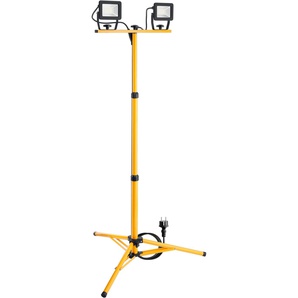 GOOBAY LED-Baustrahler, Teleskopstativ, 2x20W, 4000K 57845