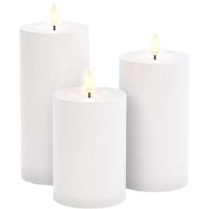 GOOBAY LED-Kerzen 64786, 3er Set, mit Fernbedienung, warmweiß