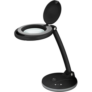 GOOBAY LED-Stand-Lupenleuchte, 6 W, 450 lm, dimmbar, schwarz 65576
