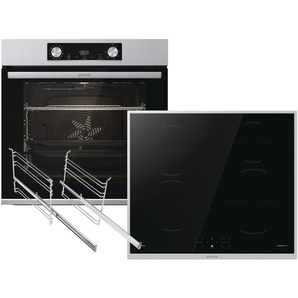 Gorenje Black Pepper Set SIXL - Backofen BOS6737E13X + Induktionskochfeld GI6401BX autark