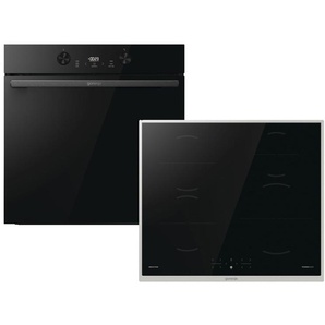 Gorenje Dark Pepper Set PID - Backofen BPS6737E04DBG + Induktionskochfeld autark GI6401BX