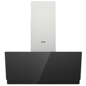 Gorenje Dunstabzugshaube Essential , Schwarz, Edelstahl , Metall, Glas , 90x38x33.5 cm , automatischer Gebläsenachlauf , Küchen, Küchenelektrogeräte, Dunstabzugshauben