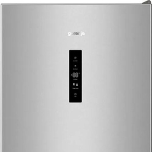 GORENJE Kühl-/Gefrierkombination NRK 619 CA, C (A-G), silber (inox), Rechtsanschlag, Kühlschränke, No Frost Plus, Topseller