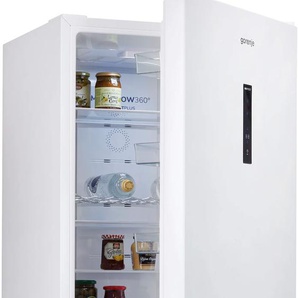 GORENJE Kühl-/Gefrierkombination NRK620B61, B (A-G), silber (weiß), Rechtsanschlag, Kühlschränke, kein Abtauen Dank NoFrostPlus, CrispZone mit Feuchteregulierung, Topseller