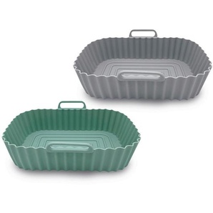 Gourmetmaxx Backformenset GOURMETmaxx, Grau, Mintgrün, Kunststoff, 14x5x20 cm, Lfgb, hitzebeständig, lebensmittelecht, wiederverwendbar, einfache Reinigung, Backen, Backformen, Backformen-Sets