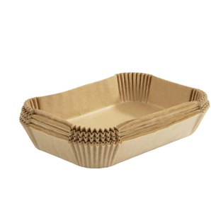 GourmetMaxx Backpapierschalen | braun | Papier | 8,5 cm | 25 cm |