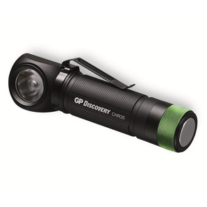 GP LED-Stirnlampe Discovery CH35, 600 lm, inkl. Li-Ion Akku 18650 GPDISHLCH35BK131