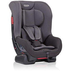Graco Reboarder-Kindersitz, Grau, Textil, 50x43x63 cm, 5-Punkt-Gurtsystem, abnehmbarer und waschbarer Bezug, Gurtlängenverstellung, integriertes Gurtsystem, optimaler Aufprallschutz, schnell leicht im Auto montierbar, Seitenaufprallschutz, Kindersitze,