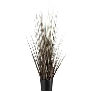 Grasbüschel getopft - lila/violett - Kunststoff - 89 cm - 40.0 | Möbel Kraft