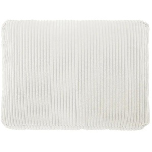 Gray & Jones Armkissen aus Cord  Capa ¦ weiß ¦ Maße (cm): B: 50 H: 40