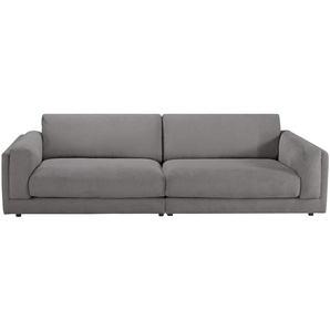Jette Home Big Sofa aus Cord Roomy ¦ grau ¦ Maße (cm): B: 294 H: 85 T: 150