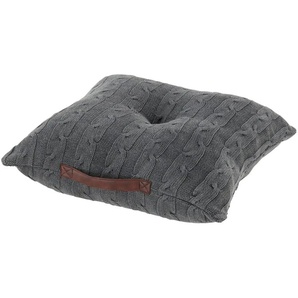 Gray & Jones Bodenkissen Strick - grau - Materialmix - 60 cm | Möbel Kraft