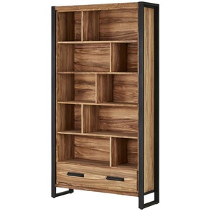 Gray & Jones Bücherregal  Tierra Fuego One ¦ holzfarben ¦ Maße (cm): B: 110 H: 200 T: 35.0