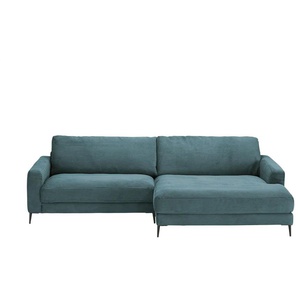 Gray & Jones Cord-Sofa CAP FERRAT 1.2 - türkis/petrol - Materialmix - 272 cm - 84 cm - cm 190,0 | Möbel Kraft