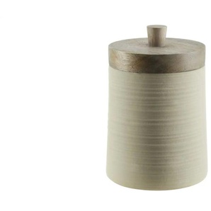 Gray & Jones Deko Aufbewahrungsdose - beige - Materialmix - 19,05 cm - 11.43 | Möbel Kraft