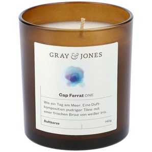 Gray & Jones Duftkerze - Glas , Wachs - 7,5 cm - [7.0] | Möbel Kraft