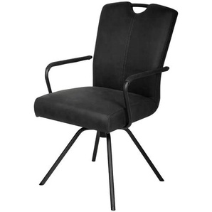 Gray & Jones Esszimmerstuhl Cap Ferrat 2 - schwarz - Materialmix - 50 cm - 93,5 cm - cm 62,0 | Möbel Kraft