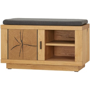 Gray & Jones Garderobenbank  Black Coast Two ¦ holzfarben ¦ Maße (cm): B: 82,5 H: 50 T: 38.0