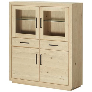 Gray & Jones Highboard  Black Coast One ¦ holzfarben ¦ Maße (cm): B: 130 H: 150 T: 42