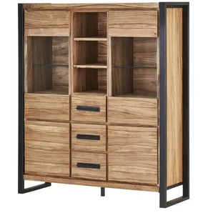 Gray & Jones Highboard  Tierra Fuego One ¦ holzfarben ¦ Maße (cm): B: 130 H: 150 T: 42.0