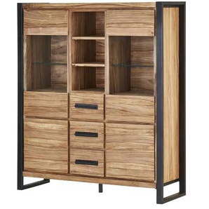 Gray & Jones Highboard Tierra Fuego One - holzfarben - Materialmix - 130 cm - 150 cm - cm 42,0 | Möbel Kraft