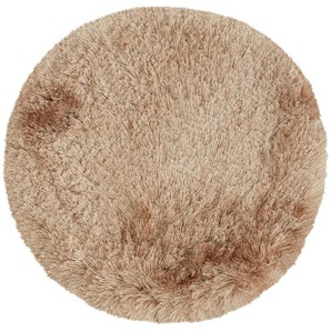 Gray & Jones Hochflorteppich  Tierra Fuego - braun - Baumwolle, Synthetische Fasern - 140 cm - [140.0] | Möbel Kraft