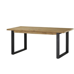 Gray & Jones Kufen-Esstisch ausziehbar Black Coast One ¦ holzfarben ¦ Maße (cm): B: 90 H: 76