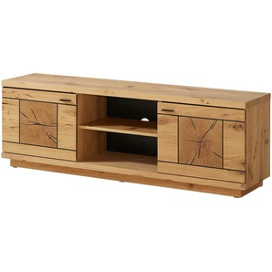 Gray & Jones Lowboard  Black Coast Two ¦ holzfarben ¦ Maße (cm): B: 180 H: 60 T: 42.0