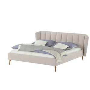Gray & Jones Polsterbettgestell Baltic Breeze - beige - Materialmix - 255 cm - 98 cm | Möbel Kraft