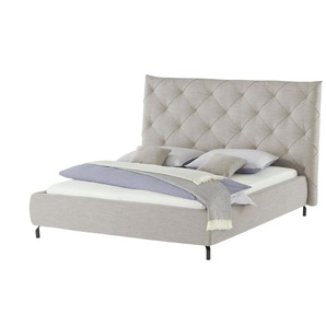 Gray & Jones Polsterbettgestell Tierra Fuego - grau - Materialmix - 216 cm - 146 cm | Möbel Kraft