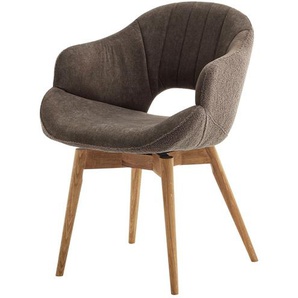 Gray & Jones Polsterstuhl  Black Coast Two ¦ beige ¦ Maße (cm): B: 58 H: 83 T: 59