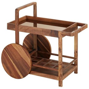 Gray & Jones Servierwagen auf Rollen Tierra Fuego Two - holzfarben - Materialmix - 87 cm - 84 cm - cm 46,0 | Möbel Kraft