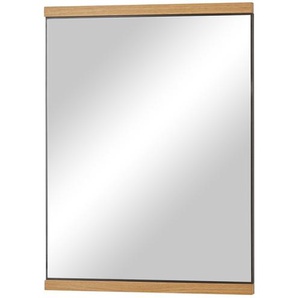 Gray & Jones Spiegel 60 x 80 cm Black Coast Two ¦ holzfarben ¦ Maße (cm): B: 60 H: 80